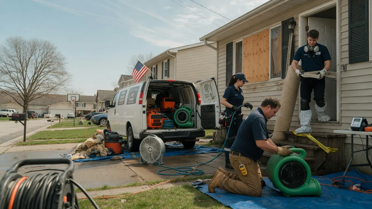Water Damage Restoration in Comfrey, MN near me